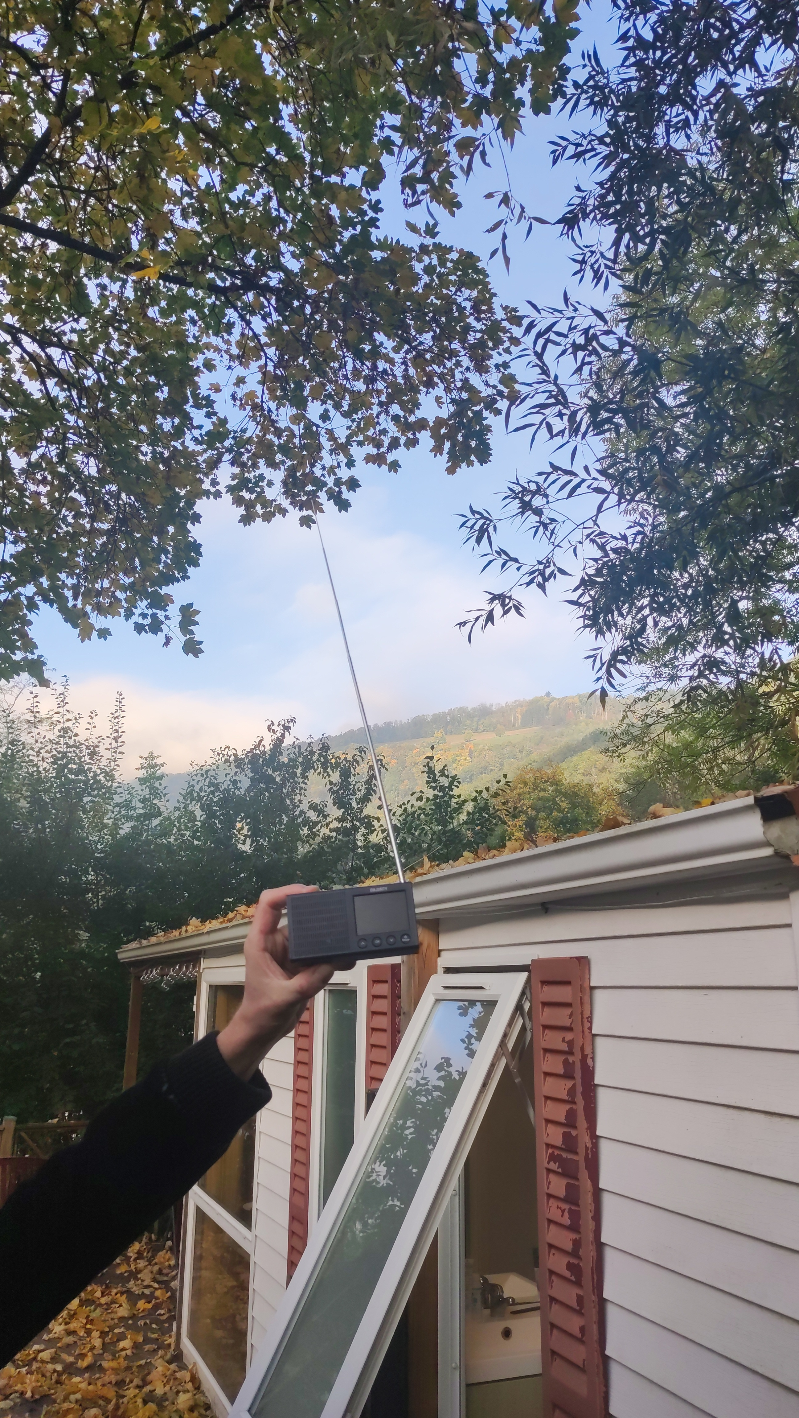 une affiche d'archive de Radio Verte Fessenheim